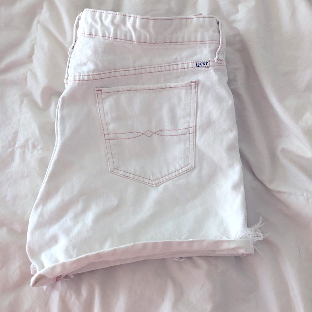 Lucky Brand Mid-Rise Jean Shorts